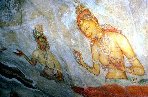 Sigiriya maidens