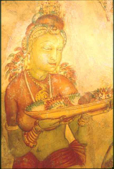 Sigiriya fresco